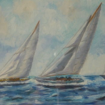 Peinture intitulée "2-le-retour-des-mar…" par Lartdelatoile, Œuvre d'art originale