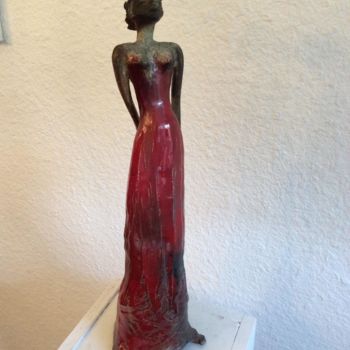 Escultura titulada "Maeva" por Brigitte Reina, Obra de arte original