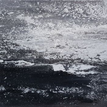 Peinture intitulée "Noir & Blanc 2" par Brigitte.S, Œuvre d'art originale, Autre