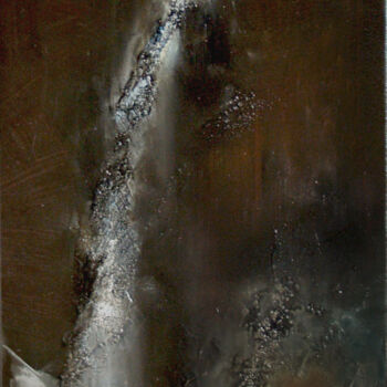 Schilderij getiteld "Chute" door Brigitte Tarrats (Tarrats), Origineel Kunstwerk, Olie
