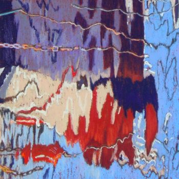 Peinture intitulée "Miroir mon beau mir…" par Brigitte Charles, Œuvre d'art originale, Pastel