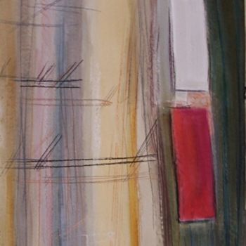 Peinture intitulée "Bercy les voies" par Brigitte Klein, Œuvre d'art originale, Huile