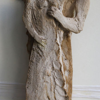 Sculpture intitulée "Tentateur / temptat…" par Brigitt Fleury, Œuvre d'art originale, Céramique