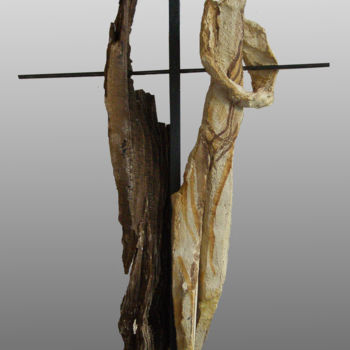 Escultura intitulada "Nijinsky" por Brigitt Fleury, Obras de arte originais, Metais