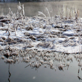 Photography titled "Winter Lake 3" by Sergei Smv, Original Artwork