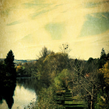 Fotografie getiteld "Down by the riversi…" door Dave English, Origineel Kunstwerk, Digitale fotografie