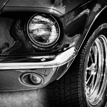 Fotografia intitulada "Mustang." por Dave English, Obras de arte originais, Fotografia digital