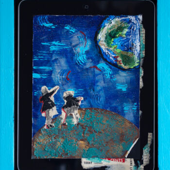 Pittura intitolato "Home Sweet Home" da Brittany Ellis, Opera d'arte originale, Acrilico