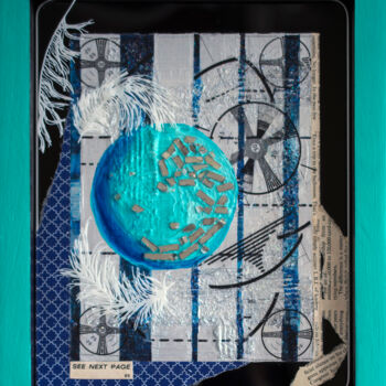 Картина под названием "Sky Personification" - Brittany Ellis, Подлинное произведение искусства, Акрил