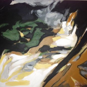 Pittura intitolato "Iguazu" da Anne Broitman, Opera d'arte originale, Acrilico