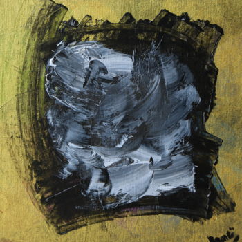 Картина под названием "Esperanza oscura" - Brontearts, Подлинное произведение искусства, Масло