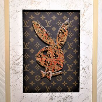Γλυπτική με τίτλο "Playboy by Louis Vu…" από Brother X, Αυθεντικά έργα τέχνης, Πλαστική ύλη