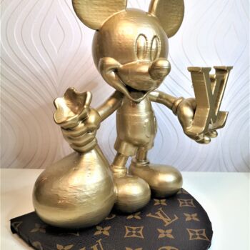 Louis Vuitton X Mickey Mouse; Welcome, Sculpture by Brother X