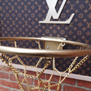 Louis Vuitton LV Basketball Hoop Wall Decor.