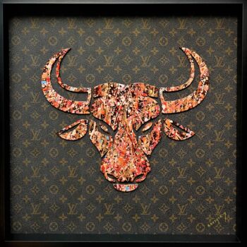 "Bullseye by Louis V…" başlıklı Tablo Brother X tarafından, Orijinal sanat, Plastik