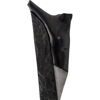 Скульптура под названием "Torse" - Bruce Clicq, Подлинное произведение искусства, Камень