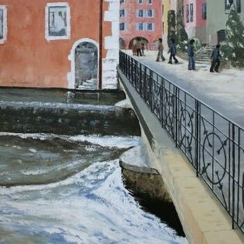 绘画 标题为“Annecy - eaux forte…” 由Pierre Bruet, 原创艺术品