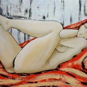 Painting titled "Marianne" by Pierre Bruet, Original Artwork