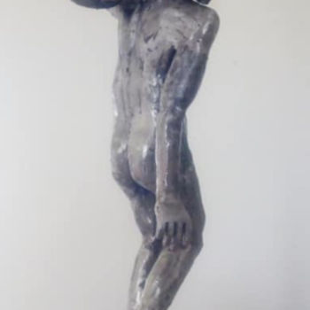 Скульптура под названием "Atlas" - Mathieu Brulant (MetalDeco), Подлинное произведение искусства, Нержавеющая сталь