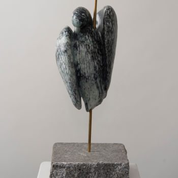 Sculpture titled "Noli me tangere" by Brune Somogyi, Original Artwork, Stone