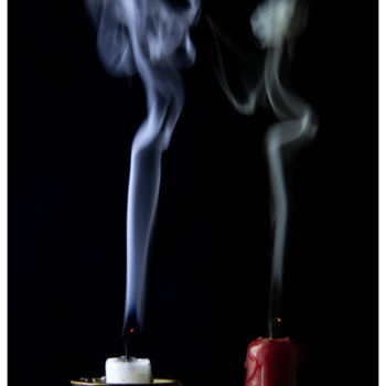 Фотография под названием "la flamme" - Bruno Bisanti, Подлинное произведение искусства, Цифровая фотография