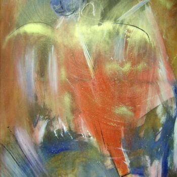 Картина под названием "Iridescence" - Bruno Briatte, Подлинное произведение искусства, Масло