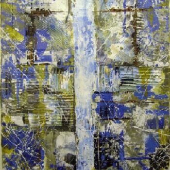 "la ligne bleue" başlıklı Tablo Bruno Dumont tarafından, Orijinal sanat, Petrol