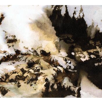 Pintura intitulada "hivernal" por Bruno Keip, Obras de arte originais, Aquarela