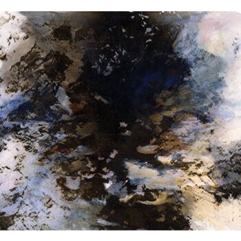 Peinture intitulée "hivernal" par Bruno Keip, Œuvre d'art originale, Aquarelle