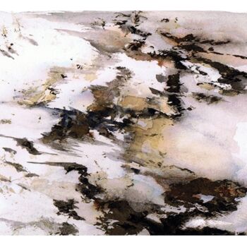 제목이 "hivernal"인 미술작품 Bruno Keip로, 원작, 수채화