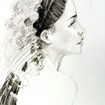 Drawing titled "MILA 15-11-18.jpg" by Bruno Le Sourd, Original Artwork