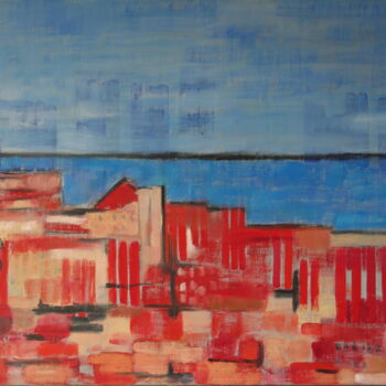제목이 "tajo a Lisboa"인 미술작품 Bruno Leblais로, 원작, 기름