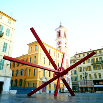 Photographie intitulée "Calder 1 Nice" par Bruno Mesrine, Œuvre d'art originale, Photographie argentique