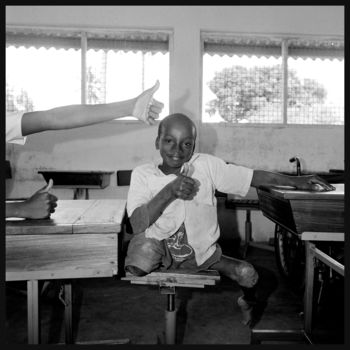 Fotografie getiteld "Afrique Tanzanie 4" door Bruno Mesrine, Origineel Kunstwerk, Film fotografie
