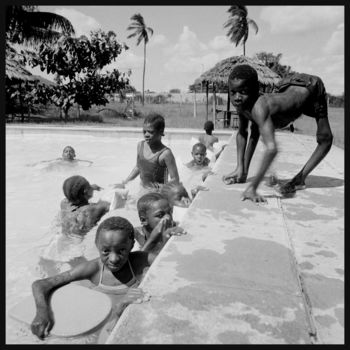 「Afrique Tanzanie 8」というタイトルの写真撮影 Bruno Mesrineによって, オリジナルのアートワーク, アナログ写真