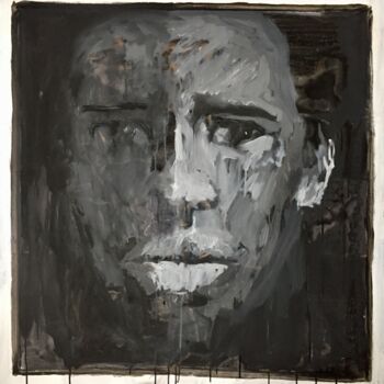 Malarstwo zatytułowany „Tableau Portrait Co…” autorstwa Bruno Raharinosy, Oryginalna praca, Akryl