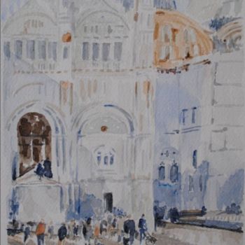 Malerei mit dem Titel "Venezia" von Bruno Cantino Di Reino, Original-Kunstwerk, Öl