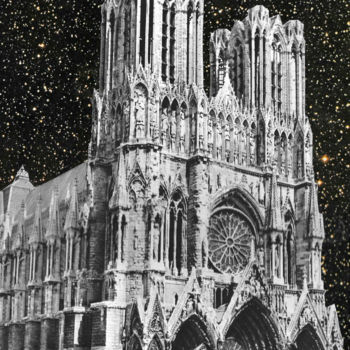 Collages titled "Notre Dame de l'Esp…" by Bruno Gorse, Original Artwork