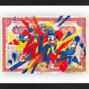 Peinture intitulée "Donald X Picasso" par Brunograffer, Œuvre d'art originale, Acrylique