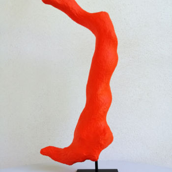 「Sculptissime 13」というタイトルの彫刻 Bruno Guévenouxによって, オリジナルのアートワーク, ウッド