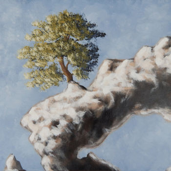 Peinture intitulée "Cadeau du ciel" par Bruno Lemasson, Œuvre d'art originale, Acrylique