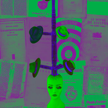 Digital Arts titled "Arara Mental" by Bruno Palhanno, Original Artwork, Collages