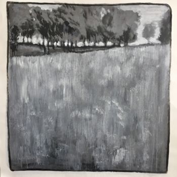 Peinture intitulée "Tableau Paysage Con…" par Bruno Raharinosy, Œuvre d'art originale, Acrylique