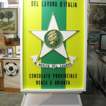 "emblema  dei maestr…" başlıklı Tablo Giuseppe Bruscella tarafından, Orijinal sanat