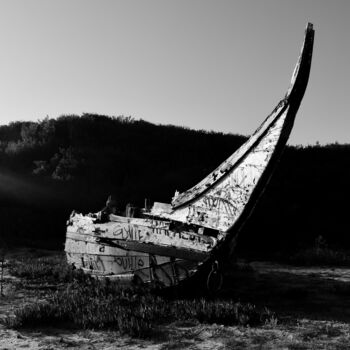 Fotografía titulada "Barco Velho" por Bryah, Obra de arte original, Fotografía digital