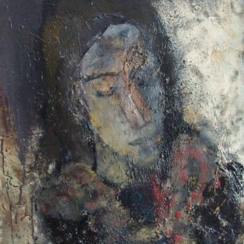 Ζωγραφική με τίτλο "Анастасия" από Сергей Бугровский, Αυθεντικά έργα τέχνης