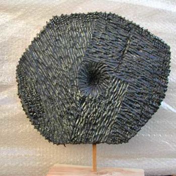 Sculpture intitulée "yin yang" par Alain Buisson, Œuvre d'art originale