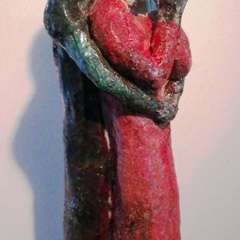 Sculpture titled "Désolation" by Buissonnières, Original Artwork, Ceramics