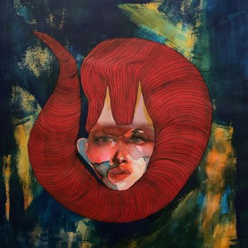 Ζωγραφική με τίτλο "[Silia]" από Ирина Булатова, Αυθεντικά έργα τέχνης, Ακουαρέλα