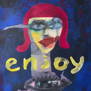 Pittura intitolato "[Enjoy]" da Irina Bulatova, Opera d'arte originale, Acrilico